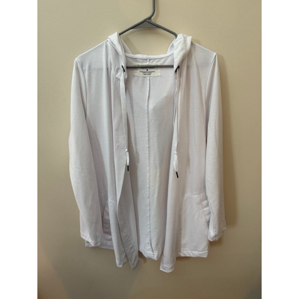 The Sweatshirt Project White Cardigan
